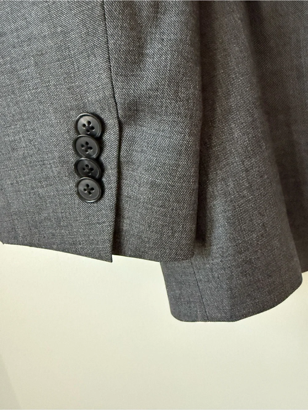 Michael Kors 100% Wool Vitale Barberis Canonico Blazer in Charcoal Gray